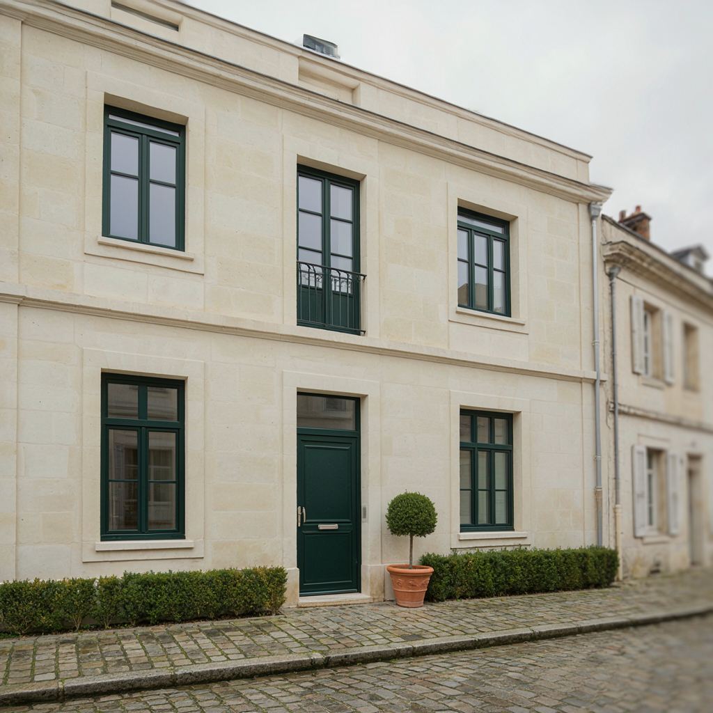 Gerenoveerde bloembollenvilla met crèmekleurige houtlook kunststof kozijnen aan een rustige laan in Hillegom