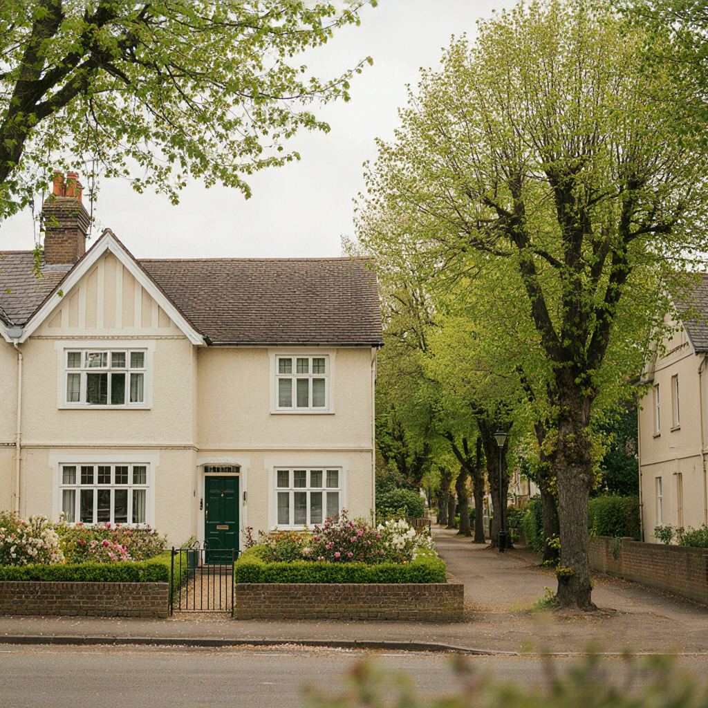 Kenmerkende woning in Abbenes voorzien van witte onderhoudsvrije kunststof kozijnen